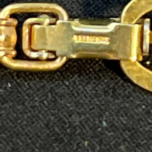 Kremnetz Gold Filled Bracelet, Brooch And Screw Back Earrings Parurer (3981) - Picture 6 of 9